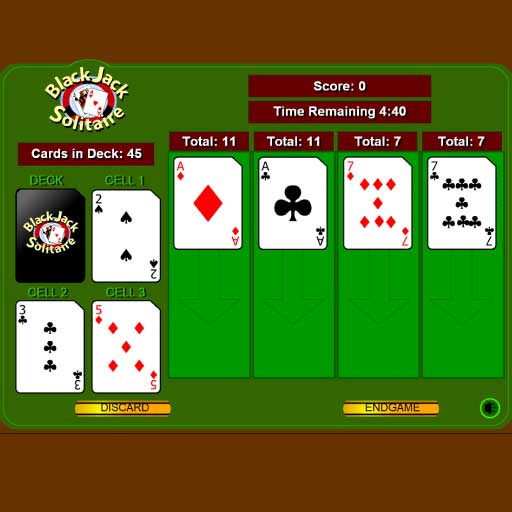 Blackjack Solitaire