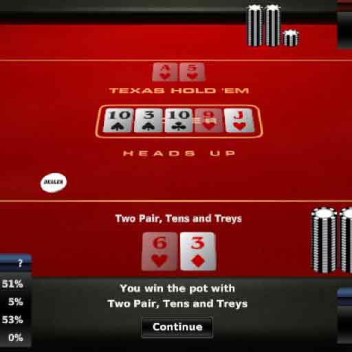 Texas Hold ’em Poker Heads Up