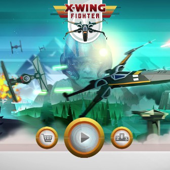 X wing fighter